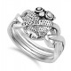 Puzzle Owl Ring